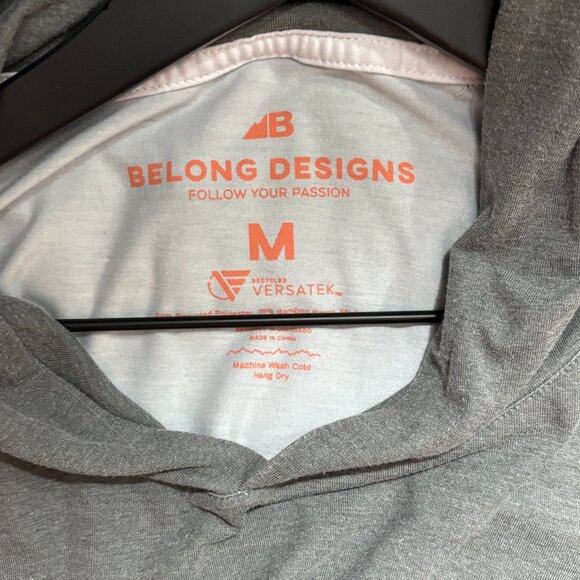 Belong Designs Hooded Long Sleeve Shirt - Recycled Material, Local Business, M - Picture 6 of 7